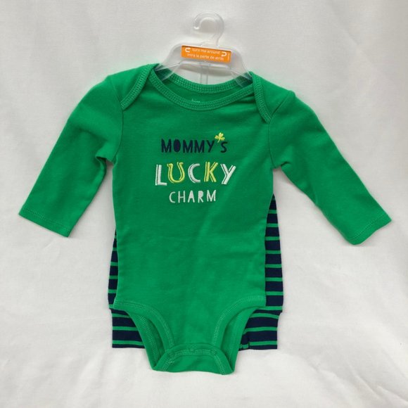 Carter's 3 Month Mommy's Lucky Charm 1 PC + Pants - Picture 3 of 9